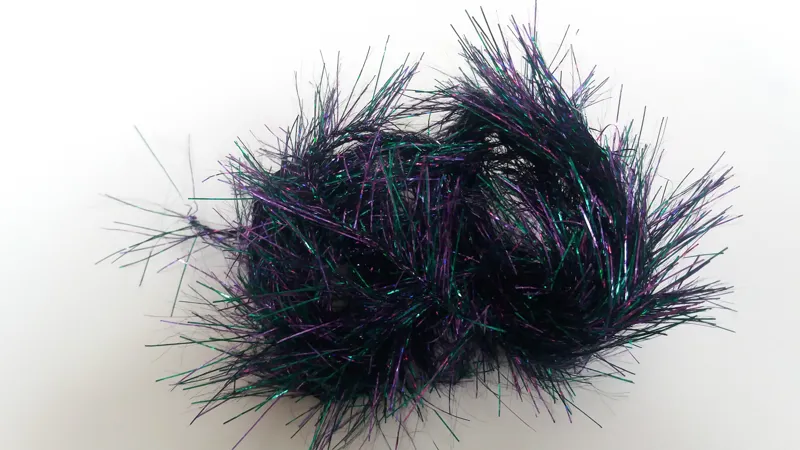 Flybox Holo Polar Chenille in Purple and Green-3